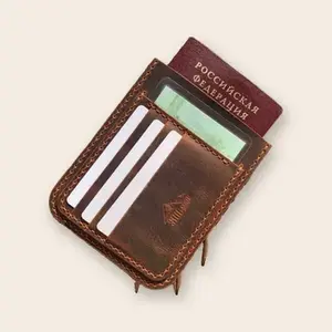 Porta-documentos Vertical com Bolsos Escalonados